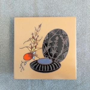 Masterworks Ceramic Tile Trivet Wall Decor Art Pottery USA